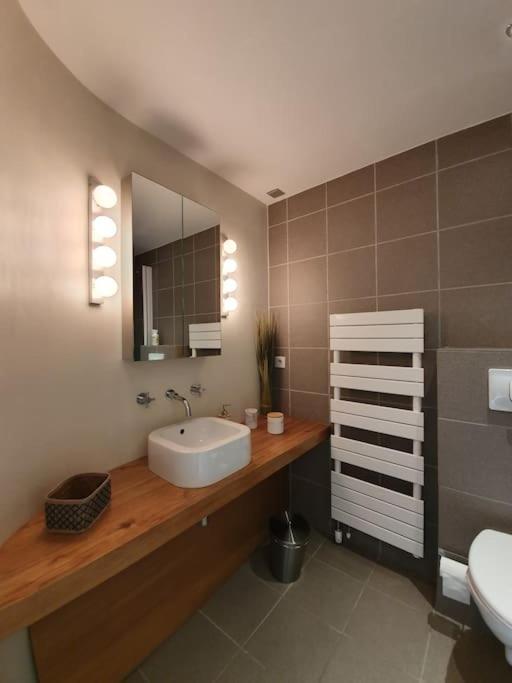 Appartement Marquise De 110M2 Avec Vue Et Sauna A 10 Min Des Pistes Sainte-Foy-Tarentaise Exterior photo