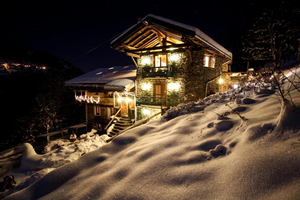 Appartement Marquise De 110M2 Avec Vue Et Sauna A 10 Min Des Pistes Sainte-Foy-Tarentaise Exterior photo